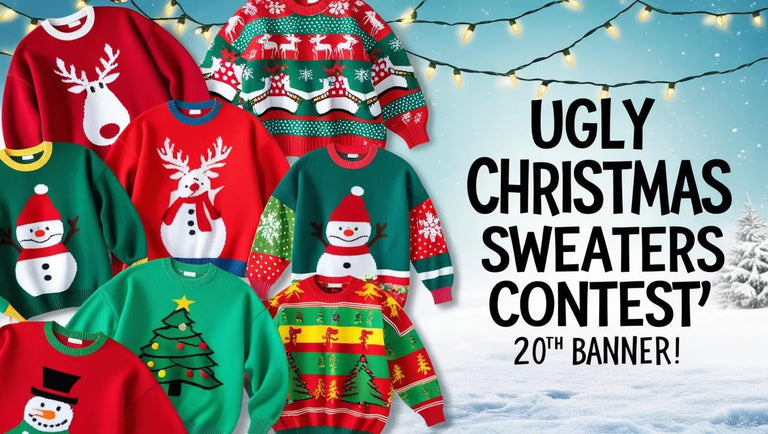 Ugly Christmas Sweaters 2024 - EX-STOCK CANADA