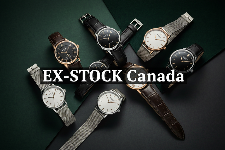 Fashion Stainless Steel Strap Men's Quartz Watch - EX-STOCK Canada