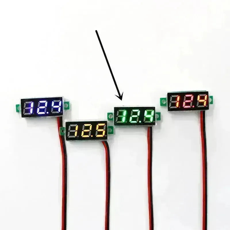 0.28 Ultra-small DC Voltmeter Digital LED Display Adjustable - EX-STOCK CANADA