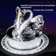 Suministros de decoración para automóvil Adorno Cisne de Cristal Porta perfume - EX-STOCK Canada