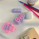 Cute Cartoon Lettered Airpod Earphone Silicone Protective Case - EX-STOCK CANADA