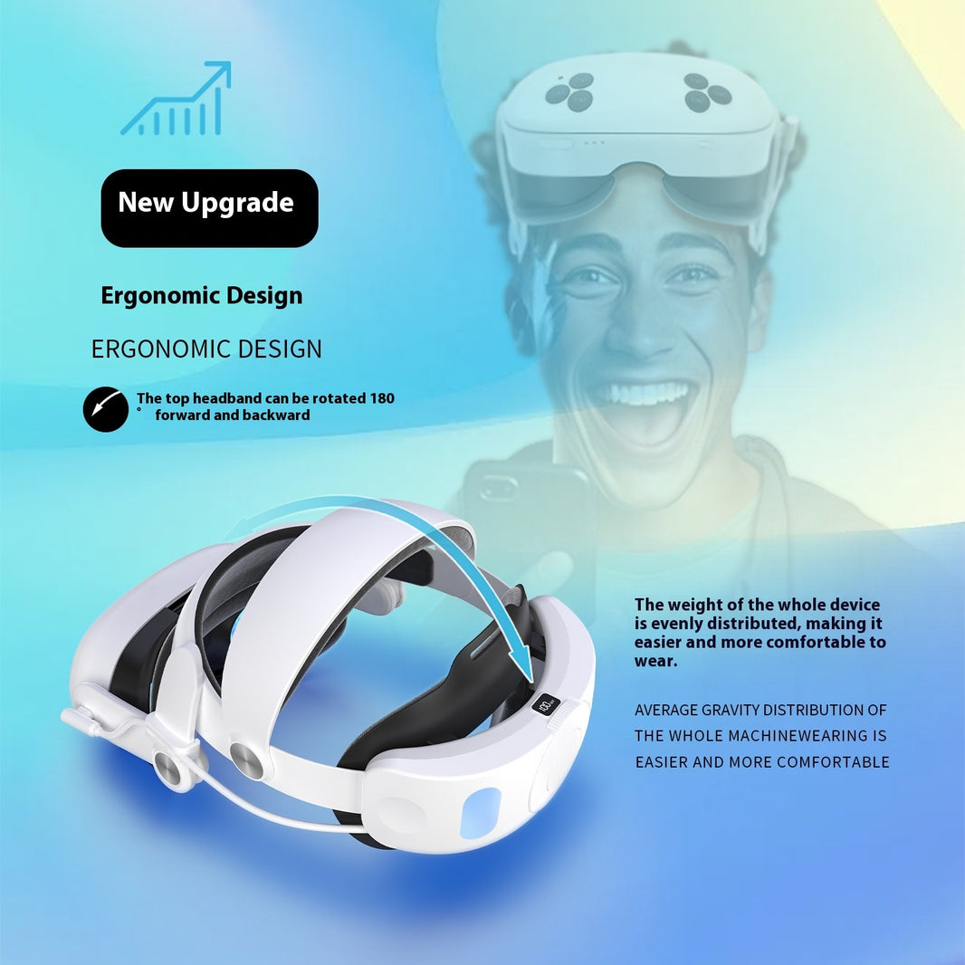 Head Wear Quest3 Charging Head Wear Power Bank Weight Loss VR Accessories EX-STOCK Canada 