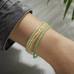 Luminous Bead Colored Beaded Anklet Bracelet - EX-STOCK CANADA