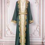Muslim Women's Wear Beaded Two-piece Set Dress - EX-STOCK Canada