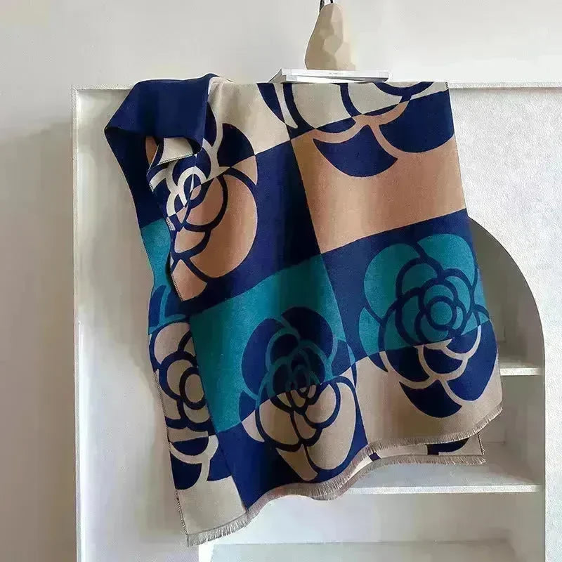 Cashmere Dual-use Warm Winter Vintage Scarf Women - EX-STOCK CANADA