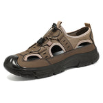 Summer Beach Hole Wading Rotating Button Sandals Men's Casual Shoes  EX-STOCK CANADA