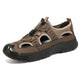 Summer Beach Hole Wading Rotating Button Sandals Men's Casual Shoes  EX-STOCK CANADA