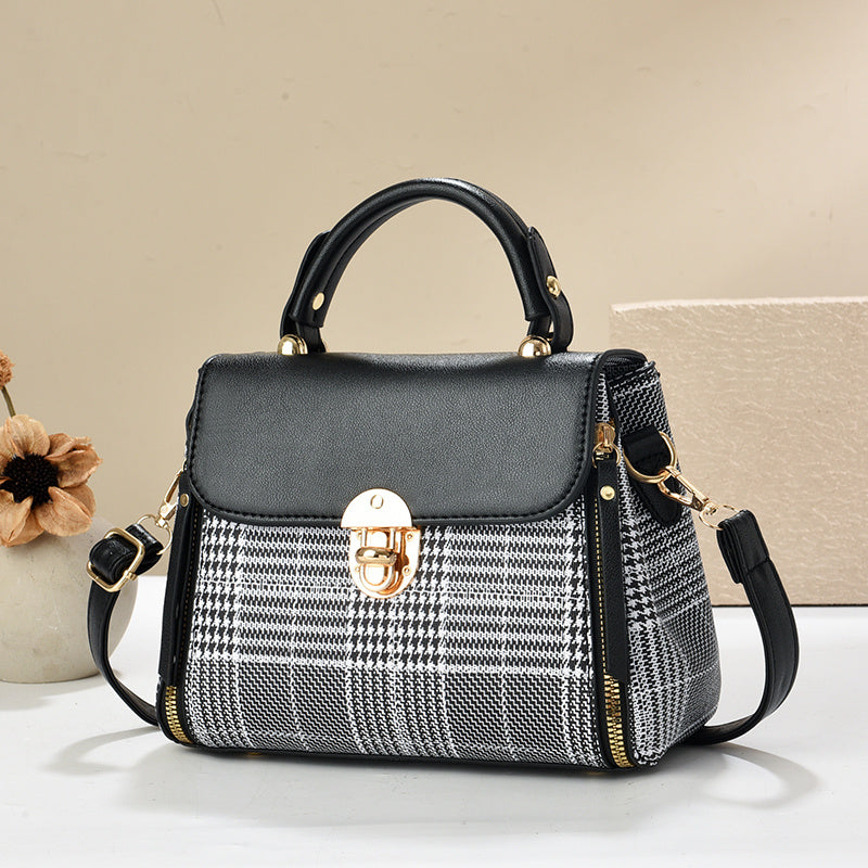 Bolso de Señora Estilo Sobre a la Moda - Bolso de Hombro de Moda para Mujer en Cuero, Bolso Casual Femenino, Tote para Compras, Bolso Personalizado para Ir de ComprasEX-STOCK Canada 