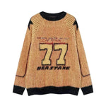 New Trend Autumn Winter Round neck Oversized Pullover Wool Sweater for Teenagers - EX-STOCK CANADA