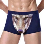 Creative Cartoon Animal Printed Boxer Briefs with pouch underwear men