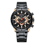 Tactical Motorcycle Waterproof Luminous Watch Timing Multi-Pointer EX-STOCK Canada 