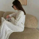 Loose Woolen Midi Twisted Knitted Thick Winter sweater Dress - EX-STOCK CANADA