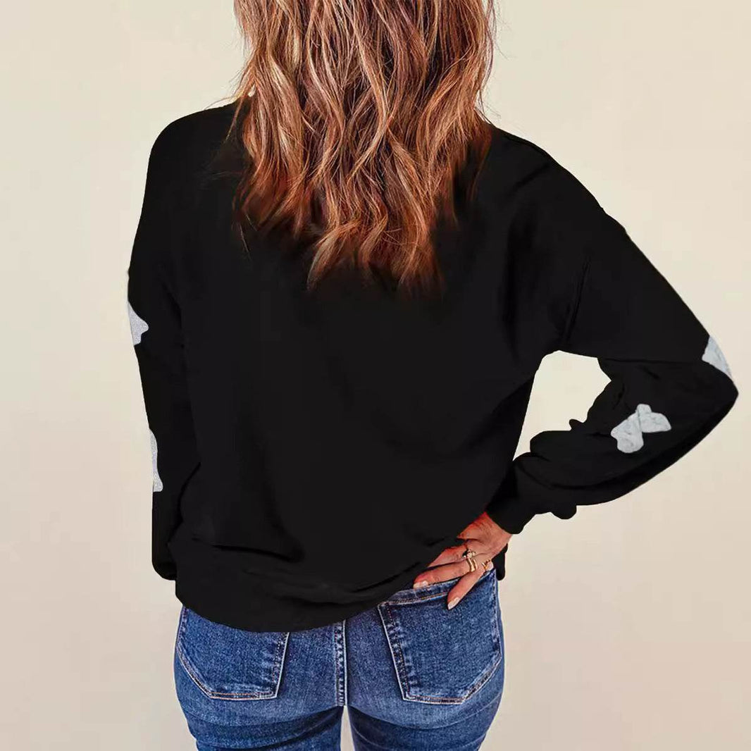 Halloween Ghost Top Loose Casual Pullover EX-STOCK