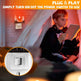 2Pcs Ghost Campfire Flickering Flame Night Light Indoor 3D Funny Halloween Nightlight Decoration Bedroom Night Light Halloween Decoration Gift For Friend Family - EX-STOCK Canada