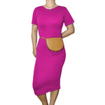 Autumn Winter Dress Multicolor Multi Size OL | EX-STOCK product gallery photo 5