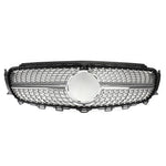 Diamond Silver Edge Front Grille For 2016 To 2019 Mercedes-Benz W213 E300 E400 EX-STOCK