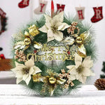 Decoraciones navideñas regalos creativos, adornos coronas navideñas
