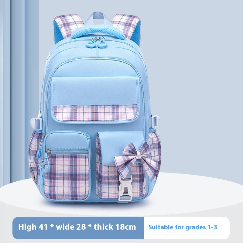 Children's Backpack Lightweight Spine-protective Burden Reduction Large Capacity EX-STOCK
