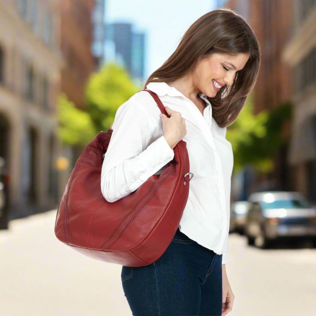 Large Hobo Crossbody Bag EX-STOCK Canada 