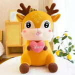 Cute Sika Deer Plush Toy Rag Doll Sleeping Pillow - EX-STOCK CANADA