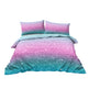 Girly Duvet Cover Rainbow Glitter Ombre Bedding Sets 3 Pcs Chic  Purple Blue Green Pastel Bed Spreads Sparkle Quilt Cover Set With 2 Pillow Shams EX-STOCK Canada 