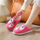 Halloween Cartoon Ghost Cotton Slippers For Women Indoor Non-slip Bedroom Floor Slipper Winter House Shoes EX-STOCK