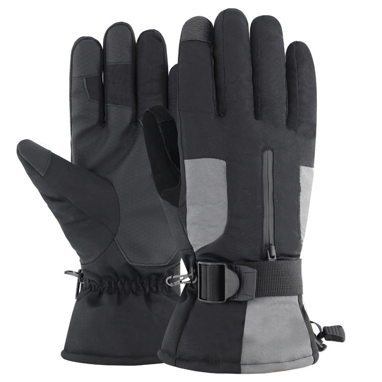 Ski Gloves For Men Winter Cold Outdoor | EX-STOCK product gallery photo 2
