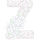 Paper Filigree Painting Kit - Letters - EX-STOCK CANADA