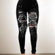 Versatile Women's High Waisted Elastic Ripped Tight Jeans, High-quality, Easy To Fit, Comfortable And Fashionable - Street Style Sexy Basic Jeans, Women's Jeans And Clothing EX-STOCK Canada 