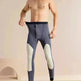 Men's Cotton Pants Graphene Waist Support Fleece-lined Long John - EX-STOCK CANADA
