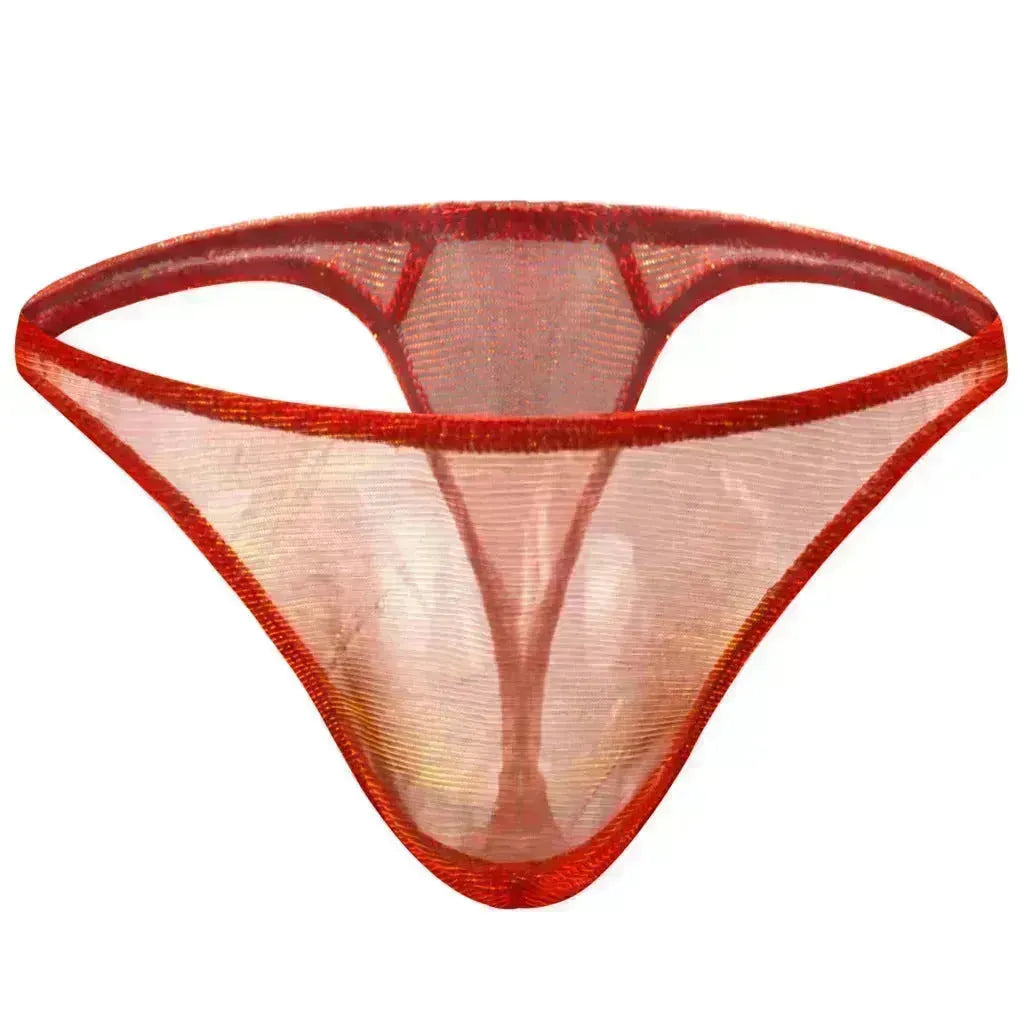 Briefs de spandex en soie de sous-vêtements pour hommes string
