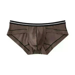 Ice Silk Men's Summer Breathable Solid Color Pouch Brief Underwear - EX-STOCK CANADA