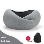 Soft Memory Foam Travel Neck Pillow U Shape Adjustable Support Comfortably Sleeping On Plane Car Office Noon Break - EX-STOCK Canada