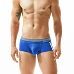 Men's Underwear Low Waist Cotton Seamless Boxer Briefs