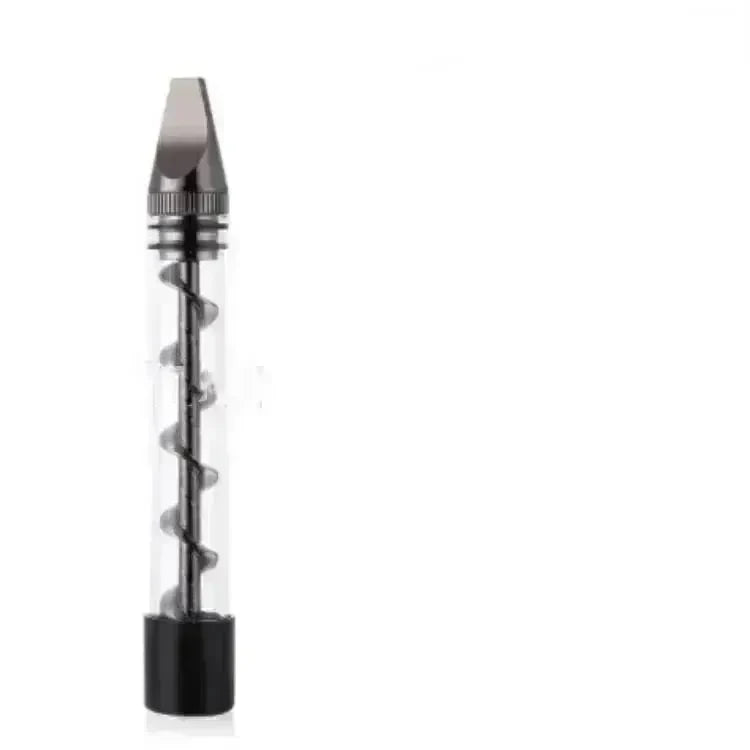 Creative And Simple Dry-burning Atomizer Spiral Pipe Glass Blunt - EX-STOCK CANADA