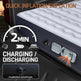 Truck Bed Air Mattress For 6.0-6.5ft Full-size Short Beds, Easily Inflates And Deflates With Built-In Rechargeable Air Pump Camping Bed Outdoor Mattress EX-STOCK