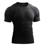 Quick Drying Men Short Sleeve Exercise Running Workout T-shirt Top - EX-STOCK CANADA