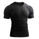 Quick Drying Men Short Sleeve Exercise Running Workout T-shirt Top - EX-STOCK CANADA