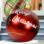 Adorno navideño holly bola decoración de árboles al aire libre bolas de Navidad para yardas