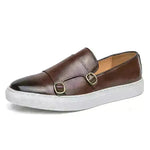 Fashion Loafers Men's Casual Slip-on Flats Shoes Formal Business Office Meeting Shoe for Men - EX-STOCK CANADA