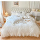 Washed Cotton Four-piece Set Girlish Heart Duvet Cover EX-STOCK Canada 