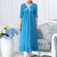 Modal Long Small Floral Pajamas For Women - EX-STOCK Canada