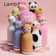CHICU TOM Kids Animal Thermos Water Bottle – 480ml Insulated Cup with 3D Cartoon Lid | 9 Designs