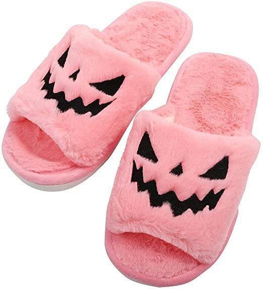 Halloween Shoes Winter Cute Warm Home Slippers Women EX-STOCK