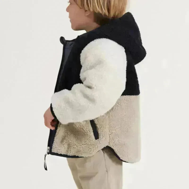 Children's Double-sided Wear Hooded Cotton Coat Jacket - EX-STOCK CANADA