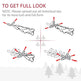 3ft Pre-Lit LED Optical Fiber Christmas Tree W  Stand EX-STOCK Canada 