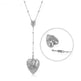 18k Gold Detachable Love Necklace With Snake Carving Fashion Personality Clavicle Chain Necklace For Valentine's Day Loved Memorial Jewelry - EX-STOCK CANADA