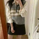Cashmere Sleeveless V-neck Knitted Sweater Vest top for women - EX-STOCK CANADA