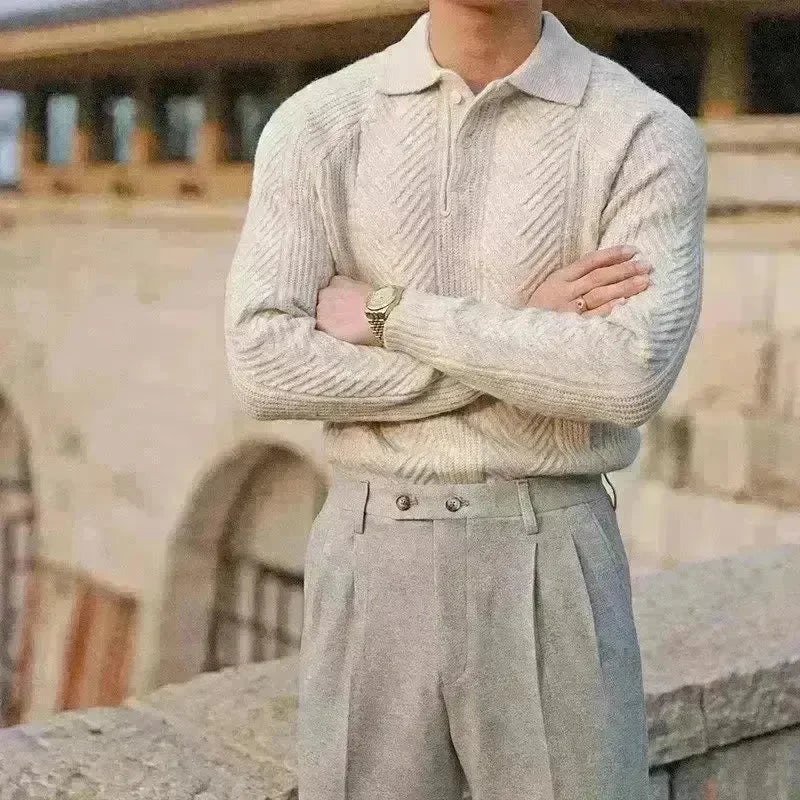 Formal Fall Winter Thermal Base Sweater for Men - EX-STOCK CANADA