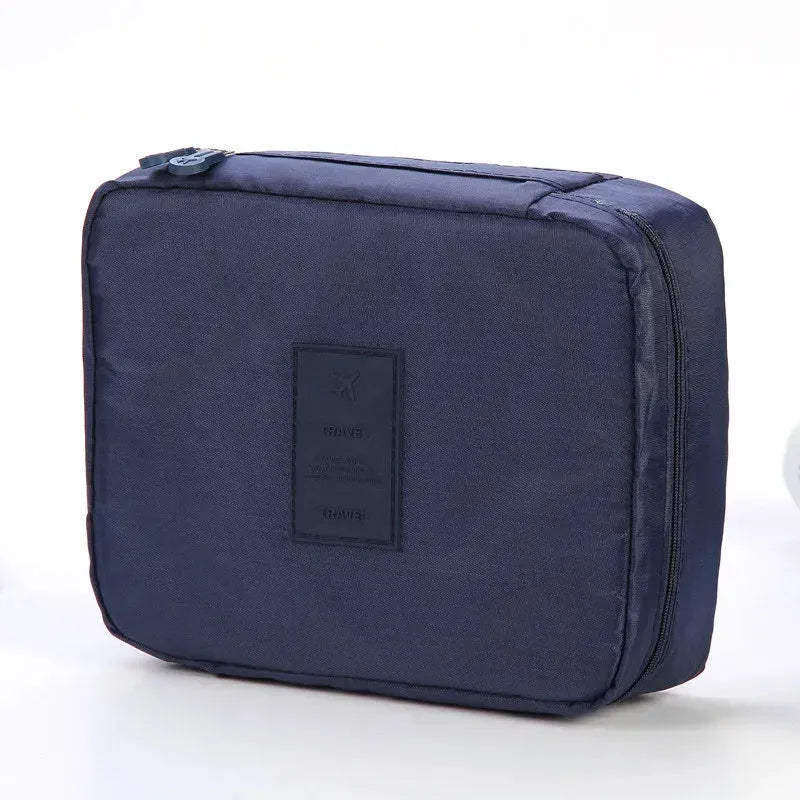Portable Cosmetic Bag Waterproof Divider Multi-grid Pockets Toiletry Bags Travel Storage Handbags Women Make Up Bag - EX-STOCK CANADA